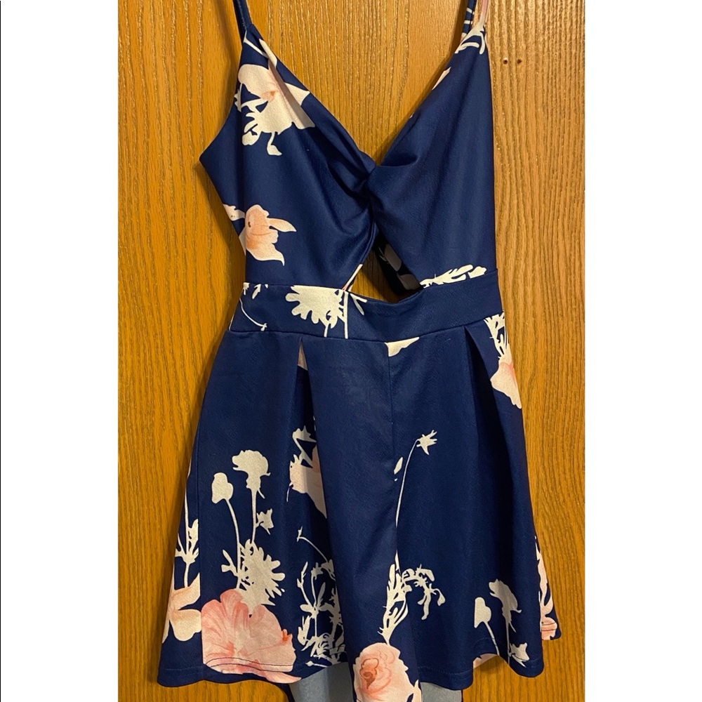 Floral mini dress